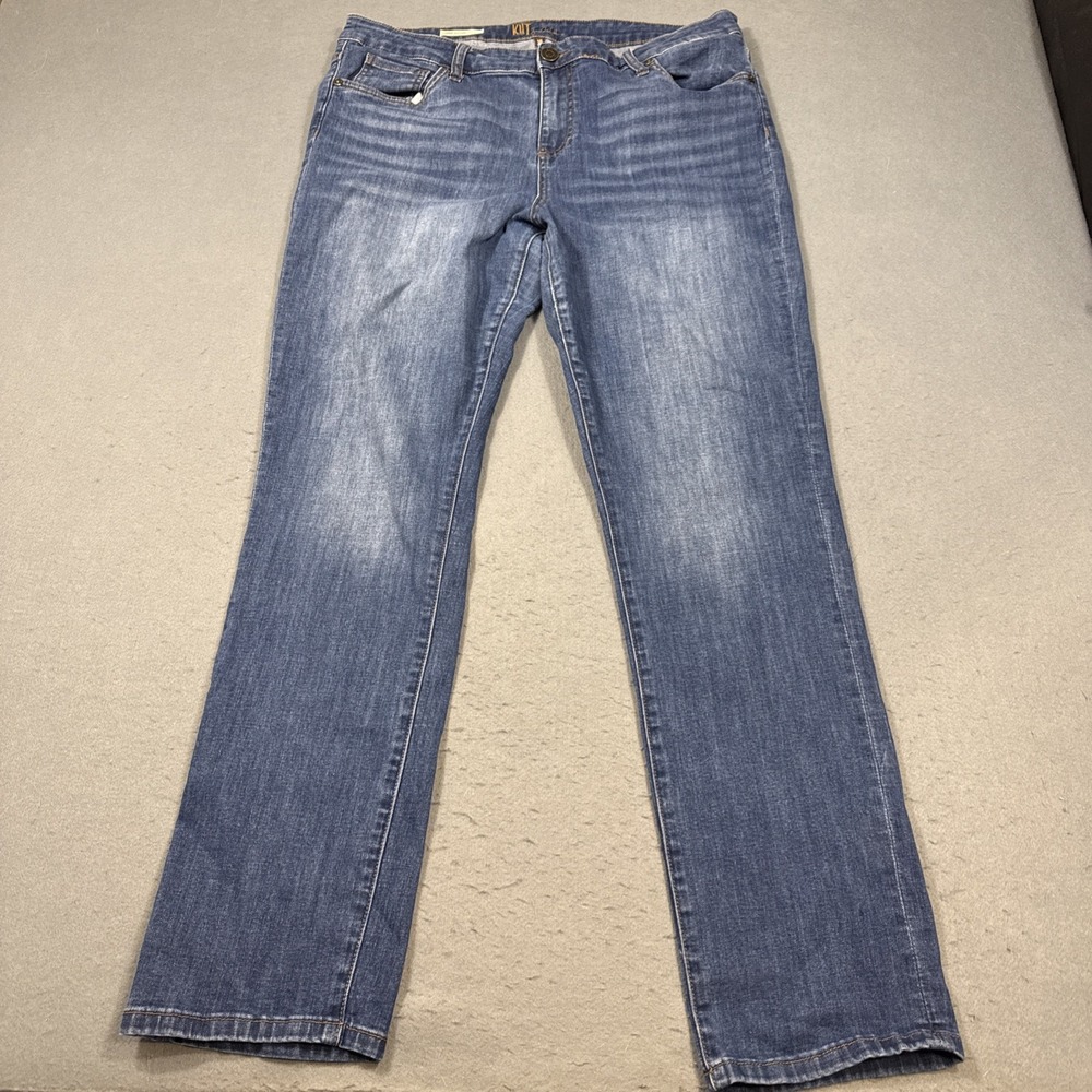 JEANS KUT from the Kloth WOMENS 16 Carrie Boyfriend Straight leg